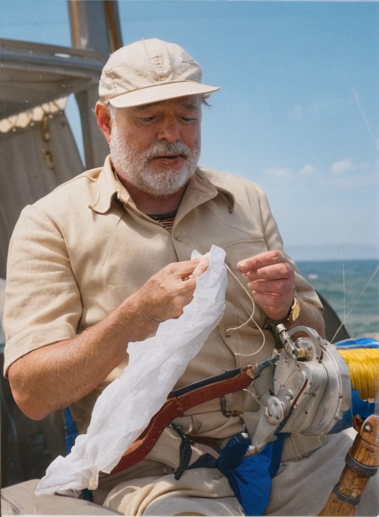 Ernest Hemingway 1956