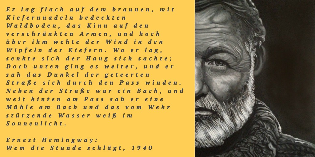 Ernest Hemingway Zitat