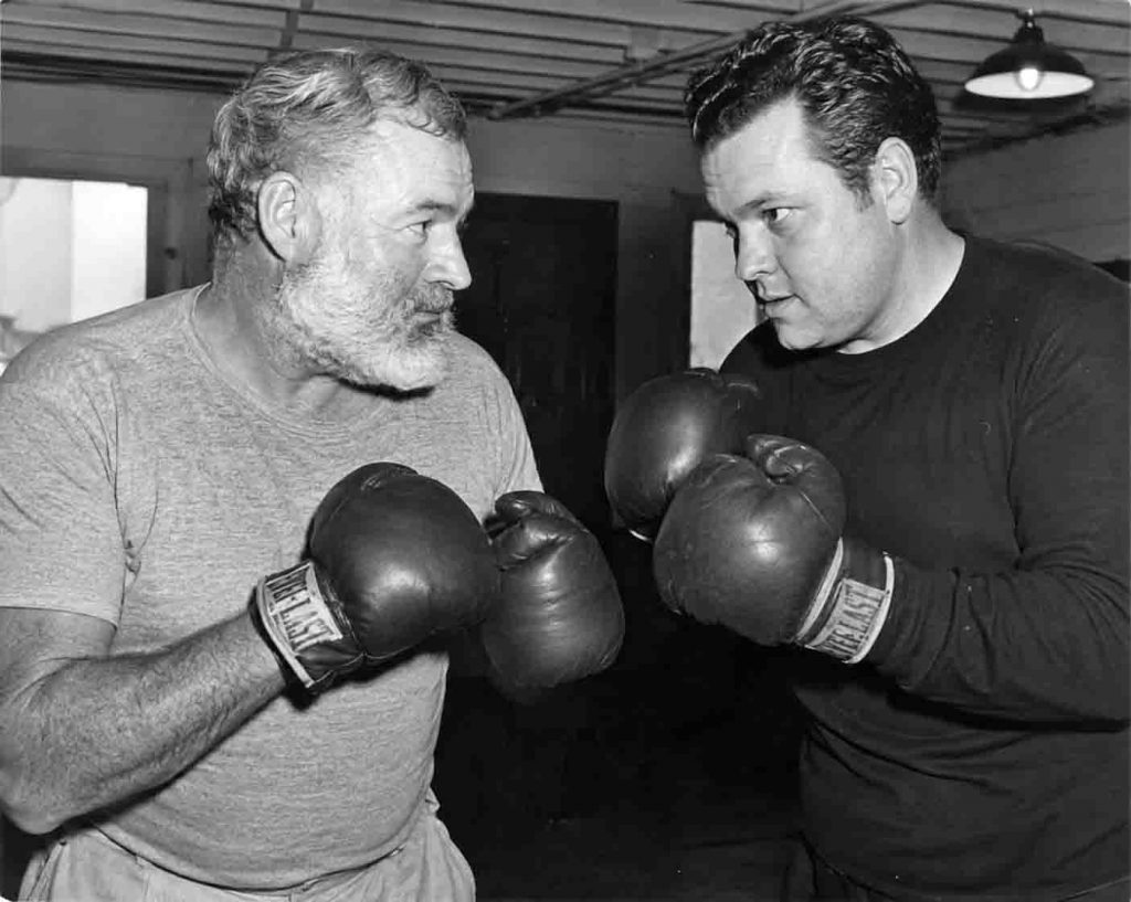 Ernest Hemingway
Orson Welles